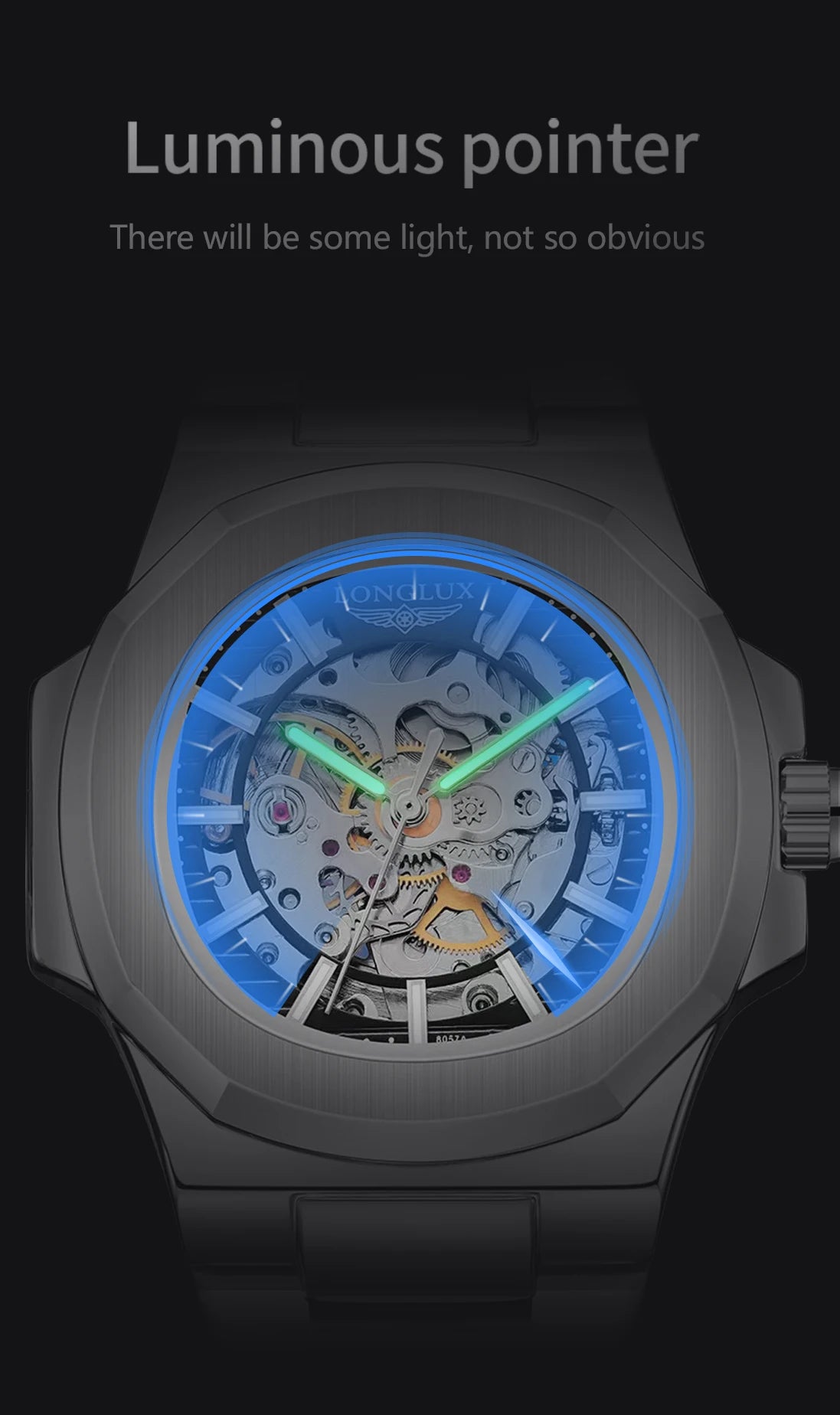 Mechanix Watch reloj automático de acero para hombre