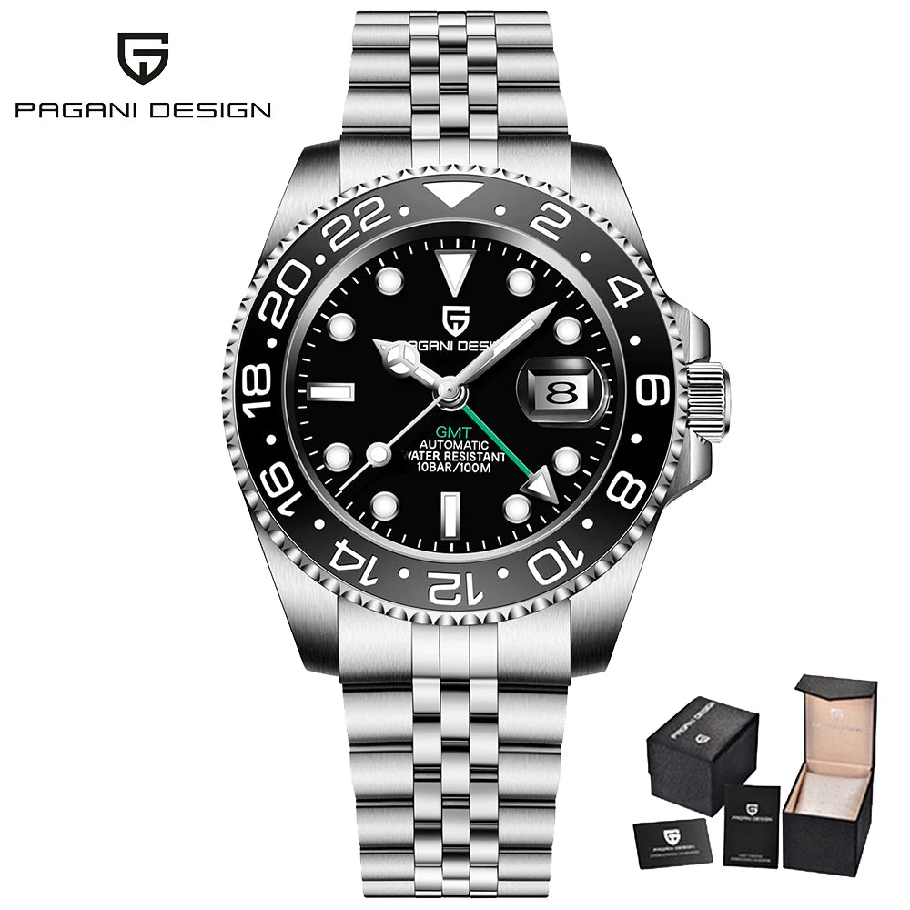 PAGANI DESIGN GMT Mechanical  Automatic Watch