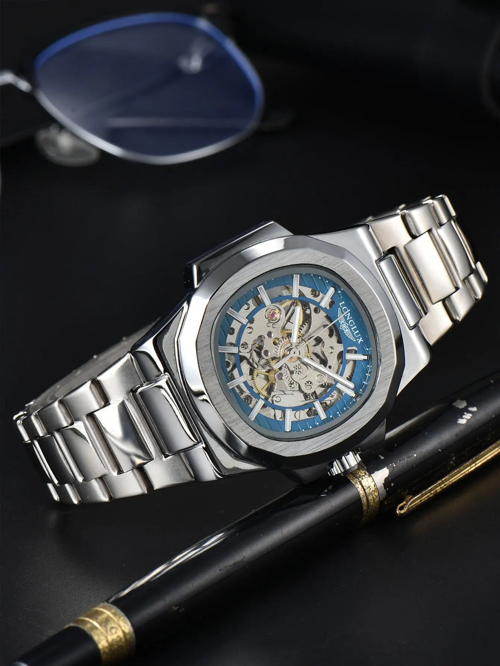 Mechanix Watch reloj automático de acero para hombre