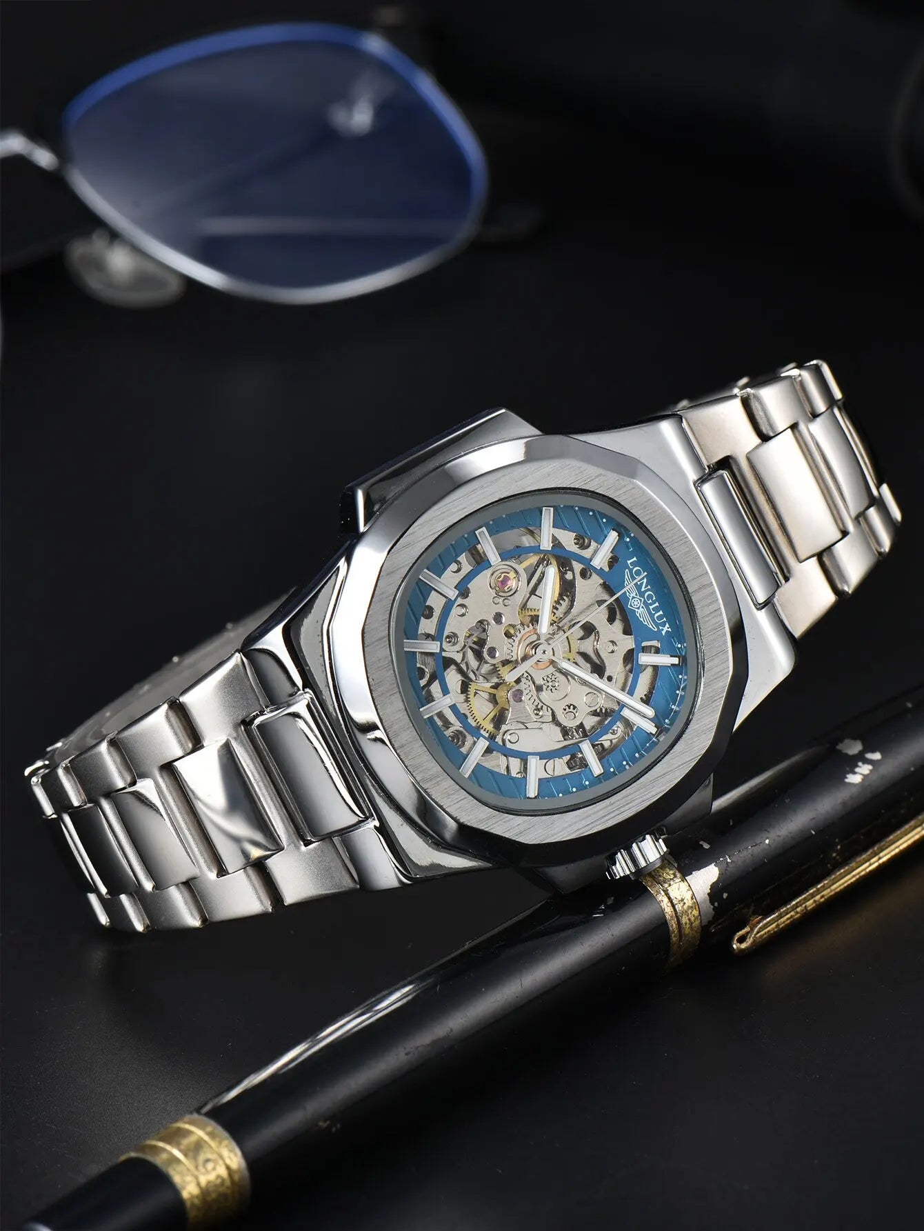 Mechanix Watch reloj automático de acero para hombre